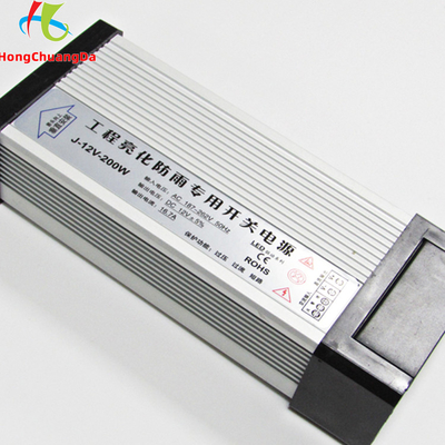 L'alta efficienza IP33 impermeabilizza l'alimentazione elettrica del LED 12v 200w con EMI Filter