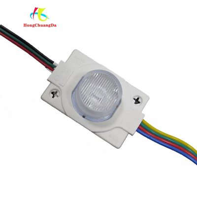 Singolo LED modulo RGB di SMD3030 con la lente 46*30mm un tri colore di 110 lumi